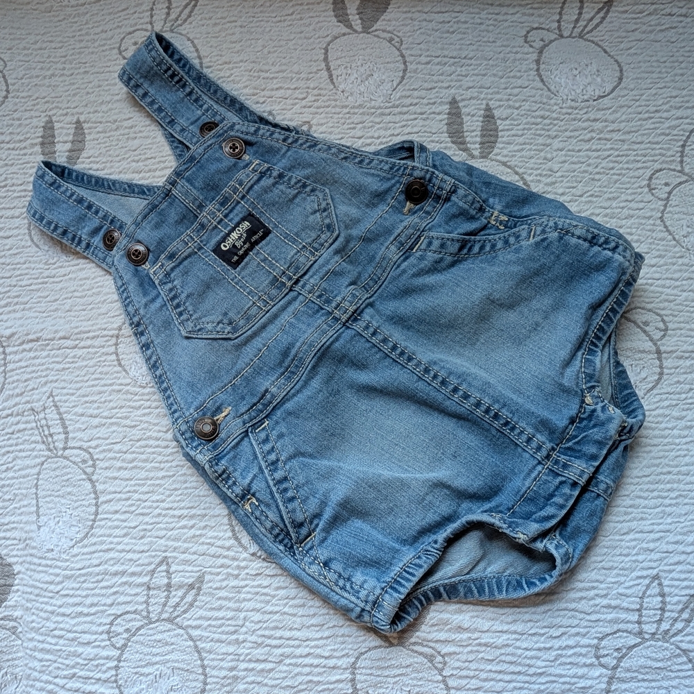 OshKosh B'gosh Blue Denim Overalls